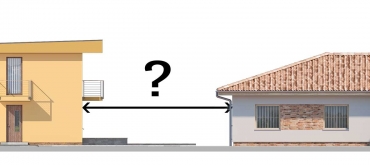 Projekty domů | Jaké odstupy od sousedních staveb musí být dodrženy?
